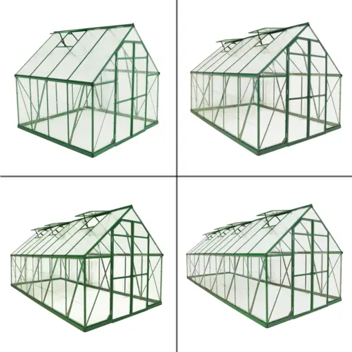 Greenhouses Balance Green 8'